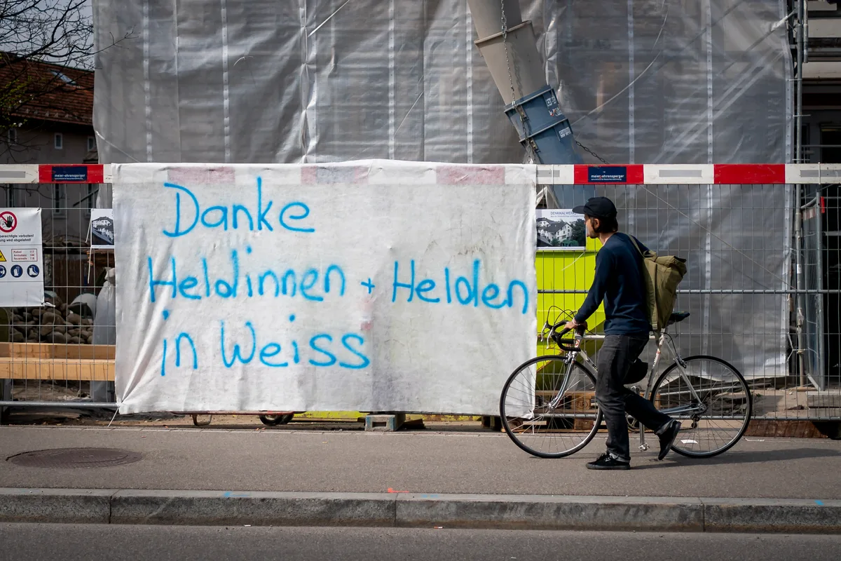 Aktion Schweiz sagt Danke im Zentrum Uster